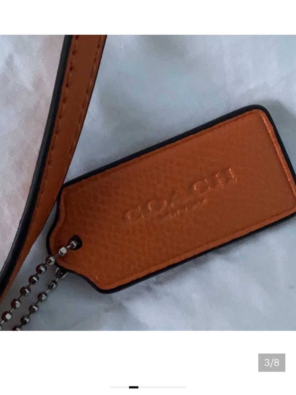 Coach sleek blue